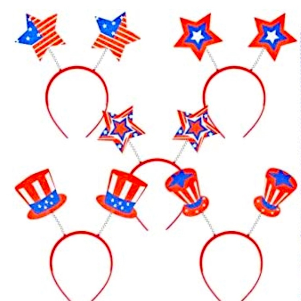 4th of July Headbands (14 pieces)